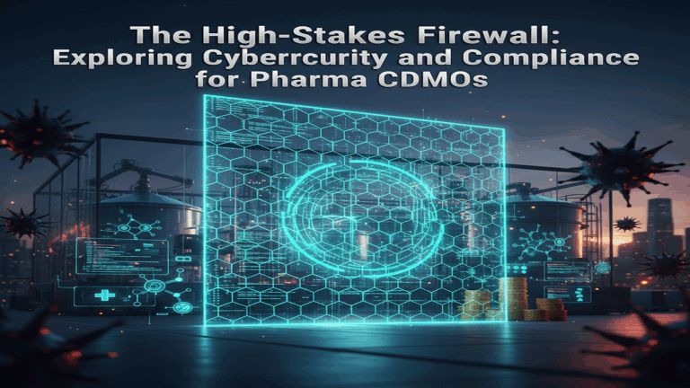 The High-Stakes Firewall: Exploring Cybersecurity and Compliance for Pharma CDMOs
