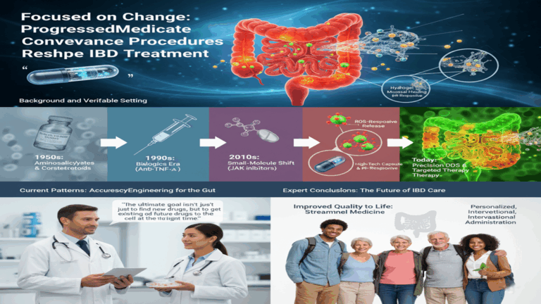 Focused on Change: Progressed Medicate Conveyance ProceduresReshape IBD Treatment