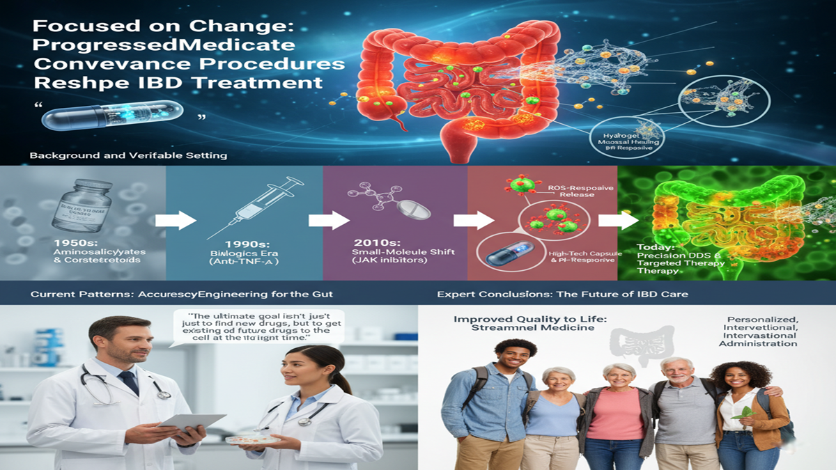 Focused on Change: Progressed Medicate Conveyance ProceduresReshape IBD Treatment