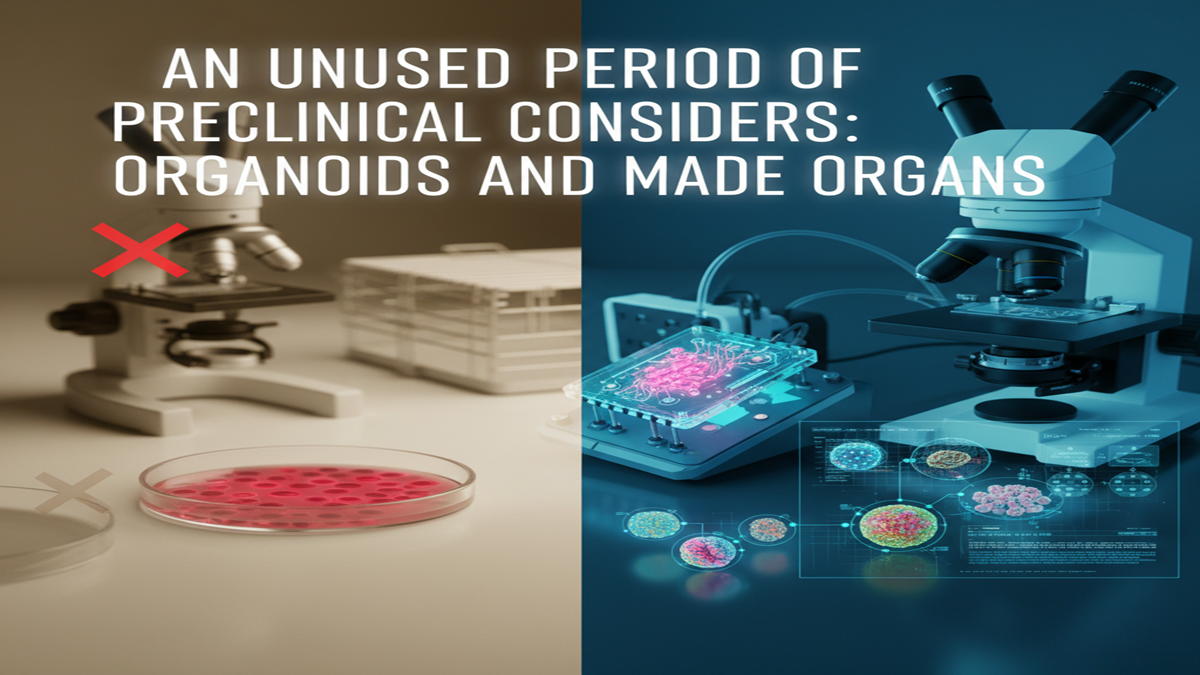 A Unused Period of Preclinical Considers: Organoids and Made Organs