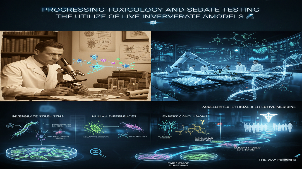 Progressing Toxicology and Sedate Testing: The Utilize of LiveInvertebrate Models