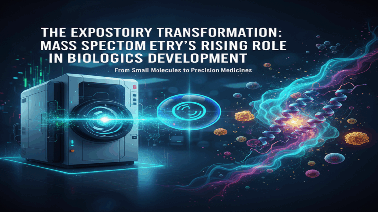 The Expository Transformation: Mass Spectrometry’s Rising Part inBiologics Development