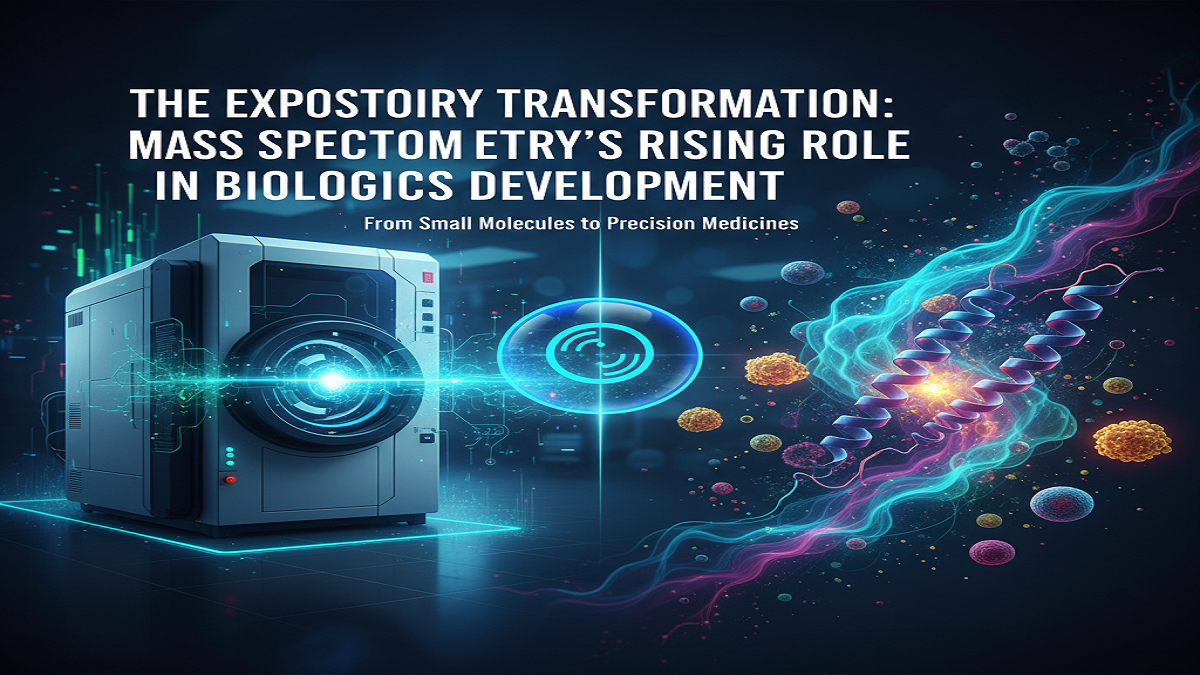 The Expository Transformation: Mass Spectrometry’s Rising Part inBiologics Development