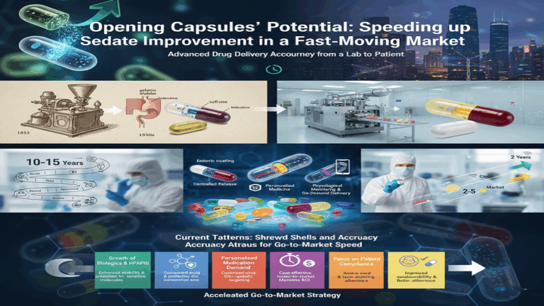 Opening Capsules’ Potential: Speeding up Sedate Improvement in aFast-Moving Market