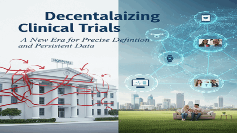 Decentralizing Clinical Trials:A Unused Period for Sedate Definition and Persistent Data