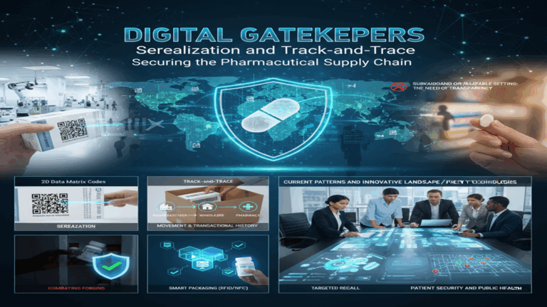 Digital Gatekeepers: How Serialization and Track-and-Trace areSecuring the Pharmaceutical Supply Chain