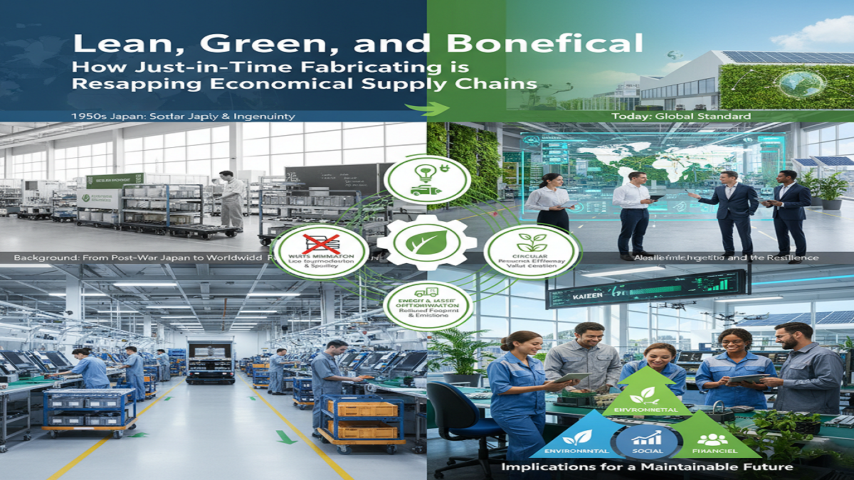 Lean, Green, and Beneficial: How Just-in-Time Fabricating is ReshapingEconomical Supply Chains