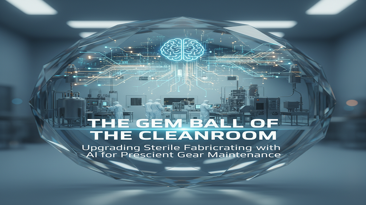 The Gem Ball of the Cleanroom: Upgrading Sterile Fabricating with AIfor Prescient Gear Maintenance