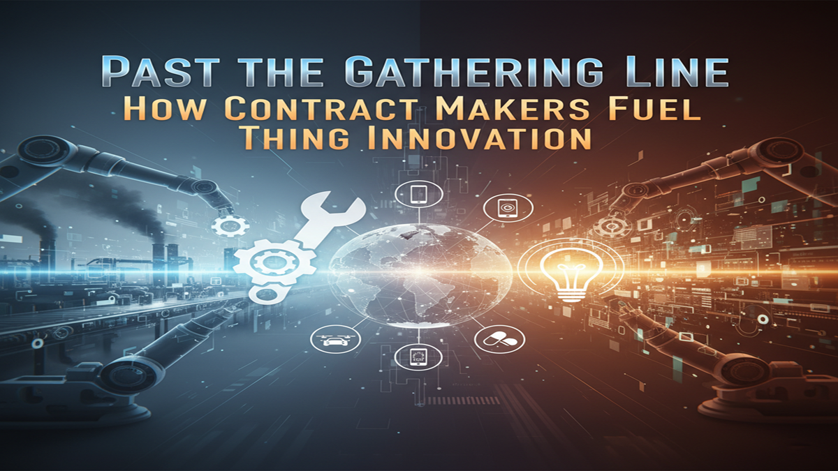 Past the Gathering Line: How Contract Makers Fuel Thing Innovation