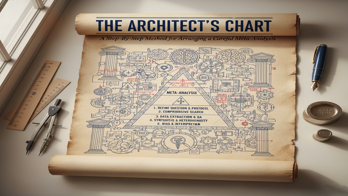 The Architect’s Chart: A Step-By-Step Method for Arranging a CarefulMeta-Analysis
