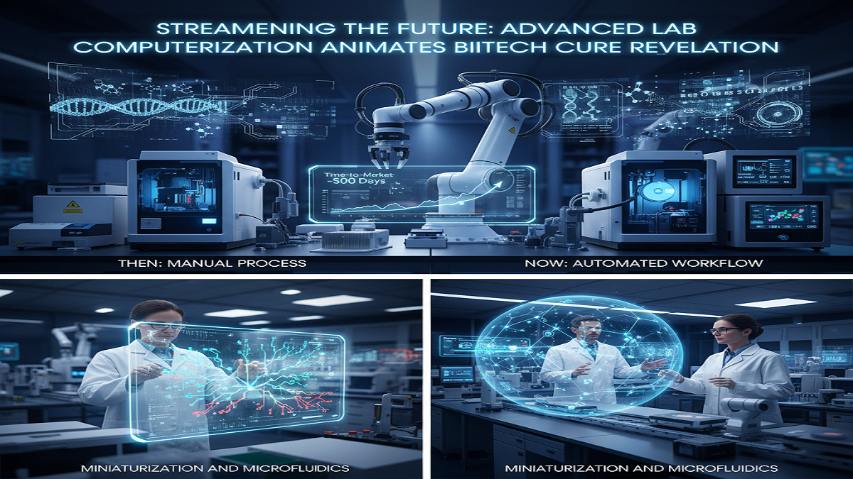 Streamlining the Future: Advanced Lab Computerization AnimatesBiotech Cure Revelation
