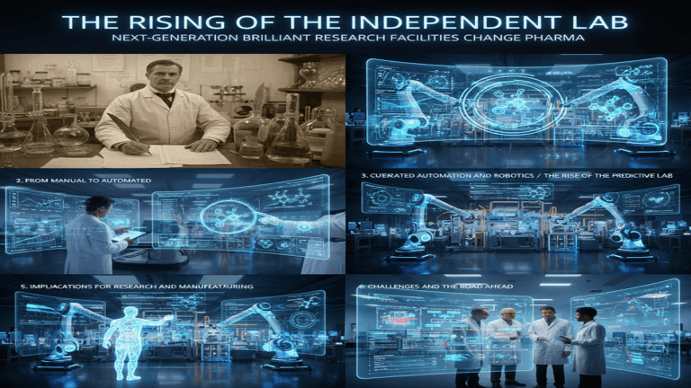 The Rising of the Independent Lab: Next-Generation BrilliantlyResearch facilities Change Pharma
