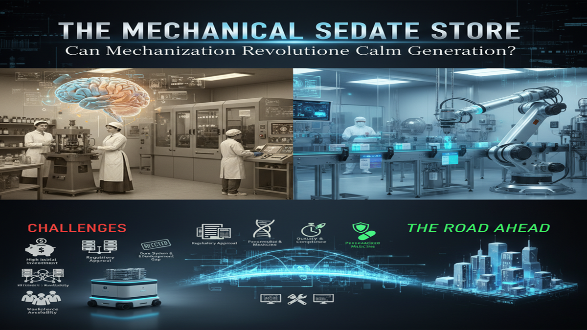 The Mechanical Sedate store: Can Mechanization Revolutionize CalmGeneration?