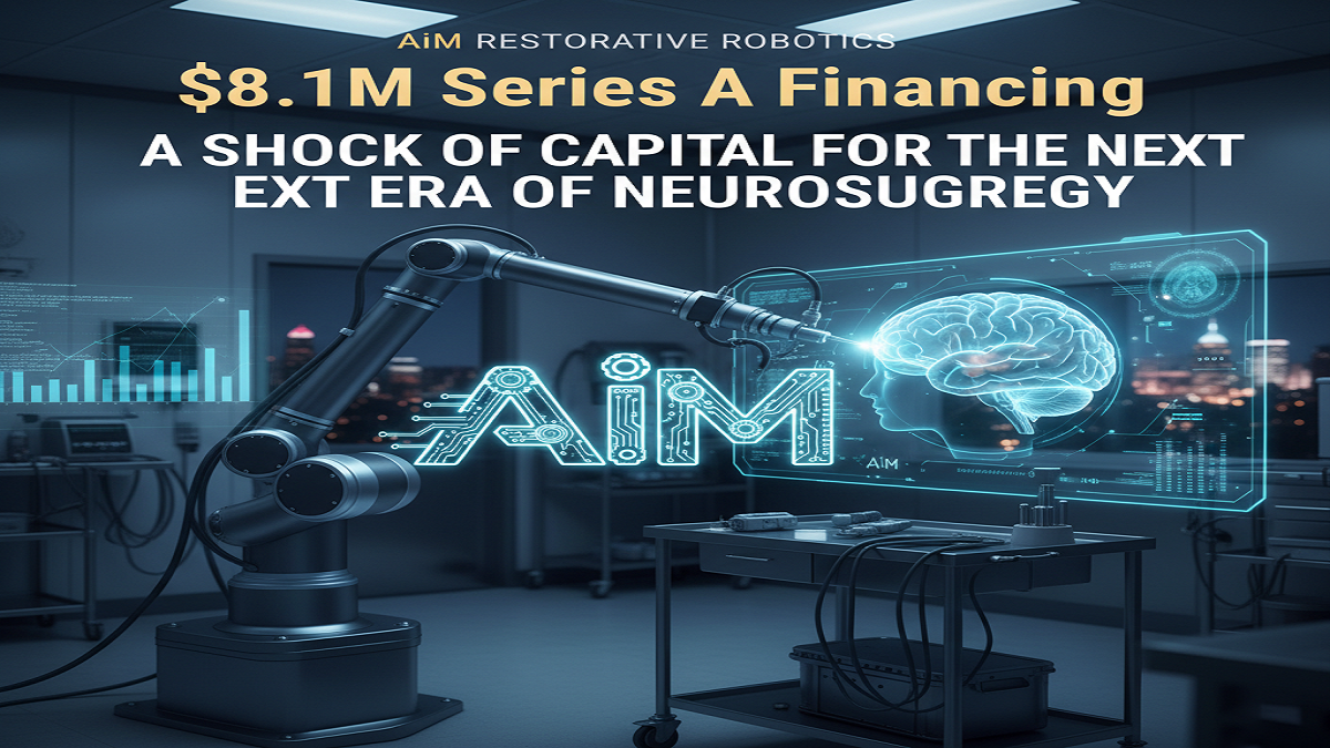 AiM Restorative Mechanical autonomy Secures $8.1M Arrangement A Financing: A Shock of Capital for the Following Era of Neurosurgery