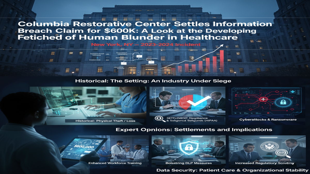 Columbia Restorative Center Settles Information Breach Claim for $600K: A See at the Developing Fetched of Human Blunder in Healthcare