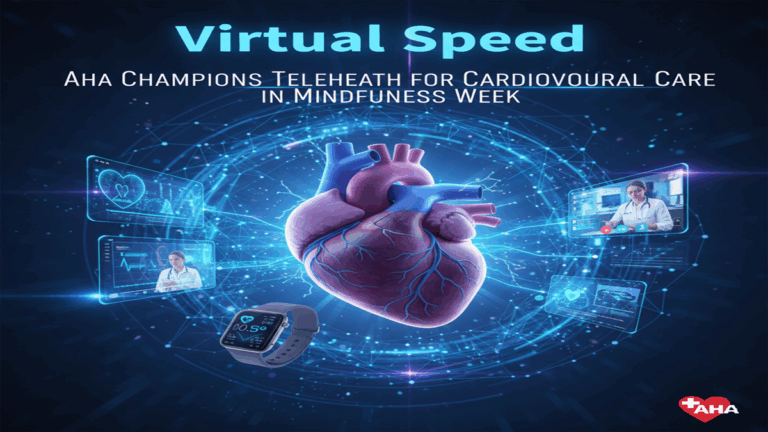 Virtual Speed: AHA Champions Telehealth for Cardiovascular Care in Mindfulness Week