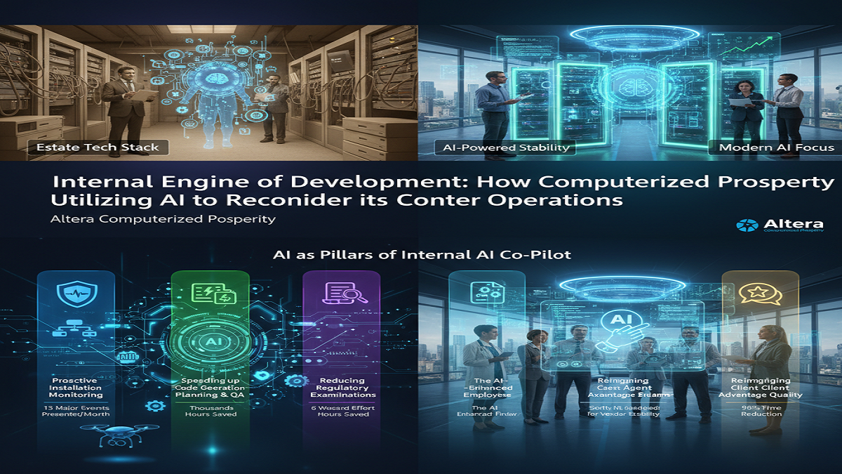 Internal Engine of Development: How Altera Computerized Prosperity is Utilizing AI to Reconsider its Center Operations