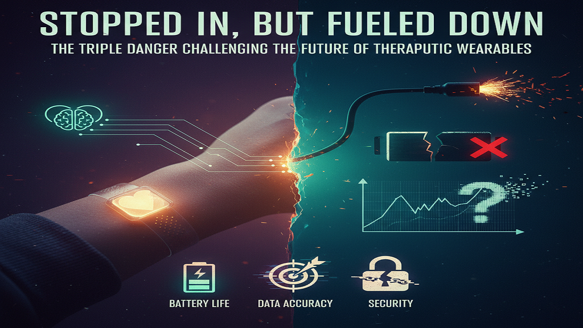 Stopped In, But Fueled Down: The Triple Danger Challenging the Future of Therapeutic Wearables