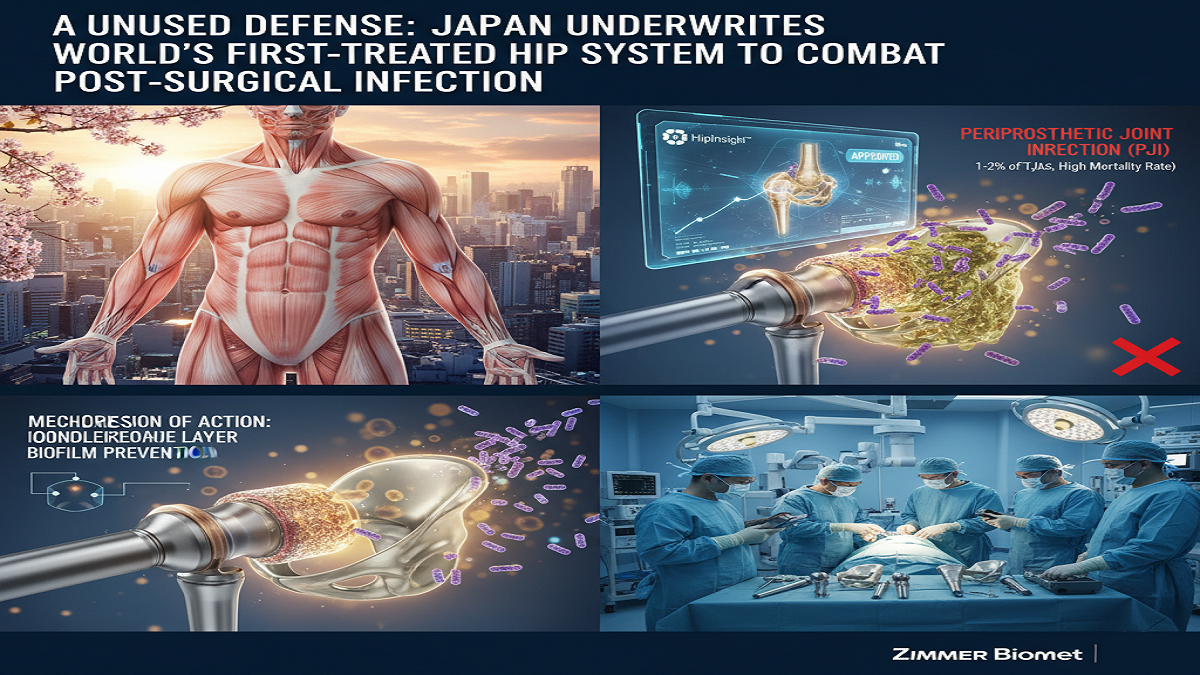 A Unused Defense: Japan Underwrites World’s To start with Iodine-Treated Hip System to Combat Post-Surgical Infectio