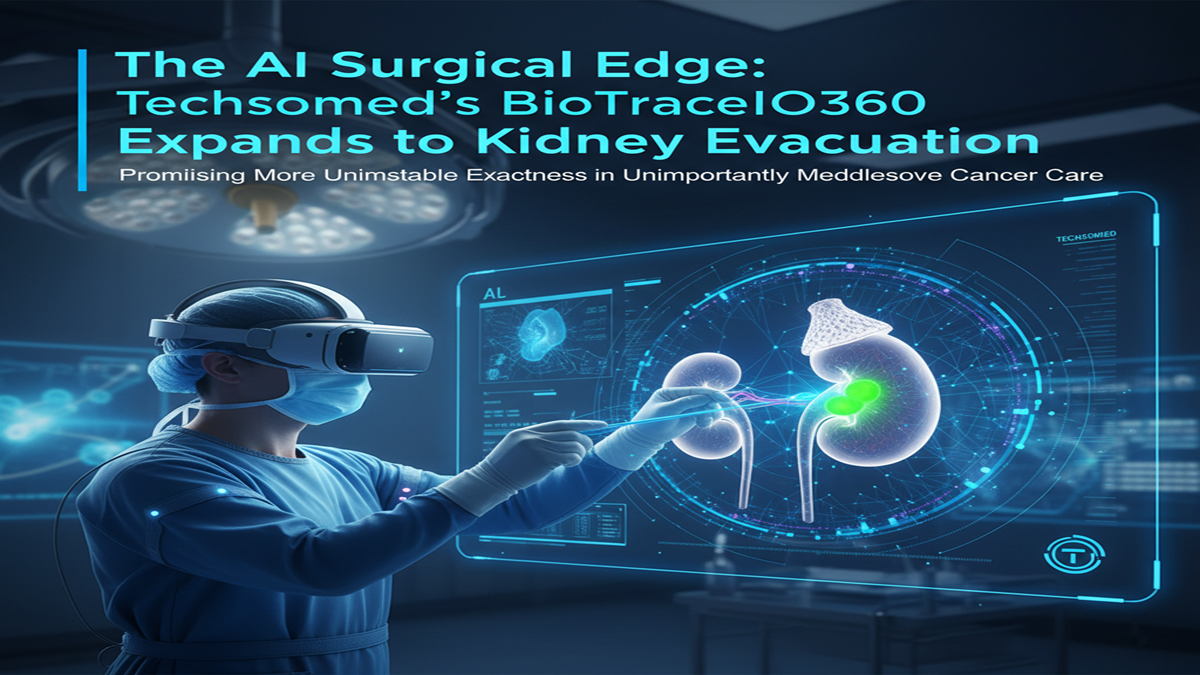 The AI Surgical edge: Techsomed’s BioTraceIO360 Expands to Kidney Evacuation, Promising More unmistakable Exactness in Unimportantly Meddlesome Cancer Care