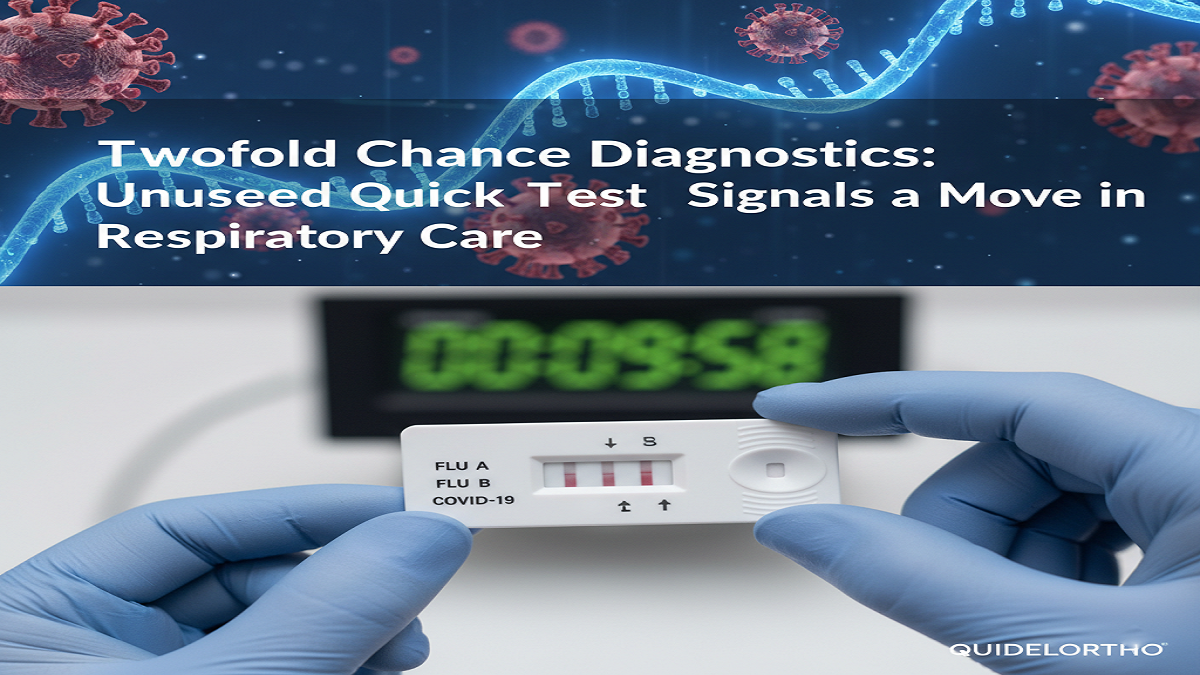 Twofold Chance Diagnostics: QuidelOrtho’s Unused Quick Test Signals a Move in Respiratory Care