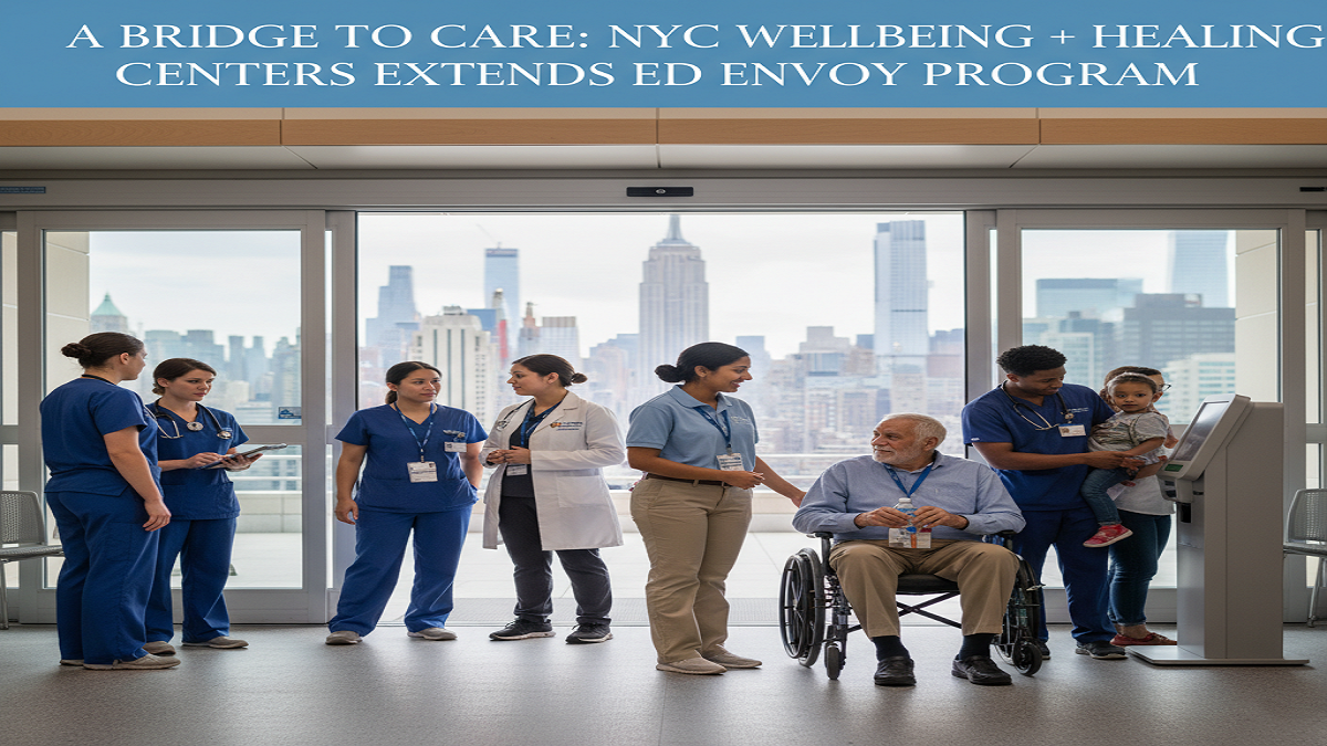 A Bridge to Care: NYC Wellbeing + Healing centers Extends ED Envoy Program