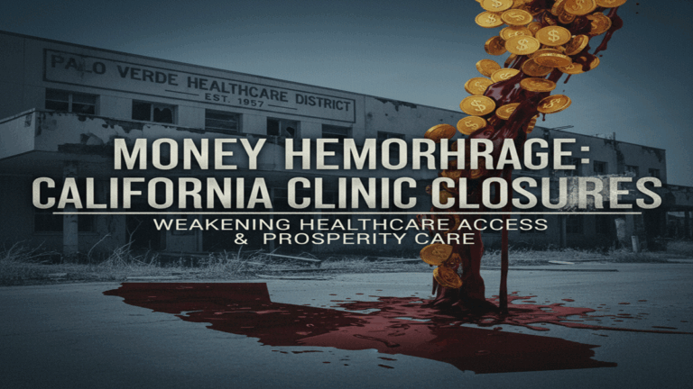 Money related Hemorrhage: California Clinic Closures Weaken Prosperity Care Access