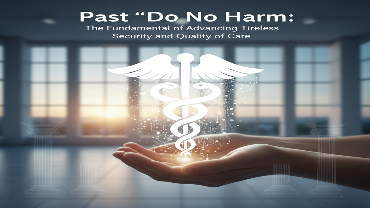 Past ‘Do No Harm’: The Fundamental of Advancing Tireless Security and Quality of Care