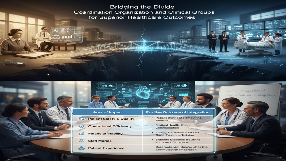 Bridging the Divide: Coordination Organization and Clinical Groups for Superior Healthcare Outcomes