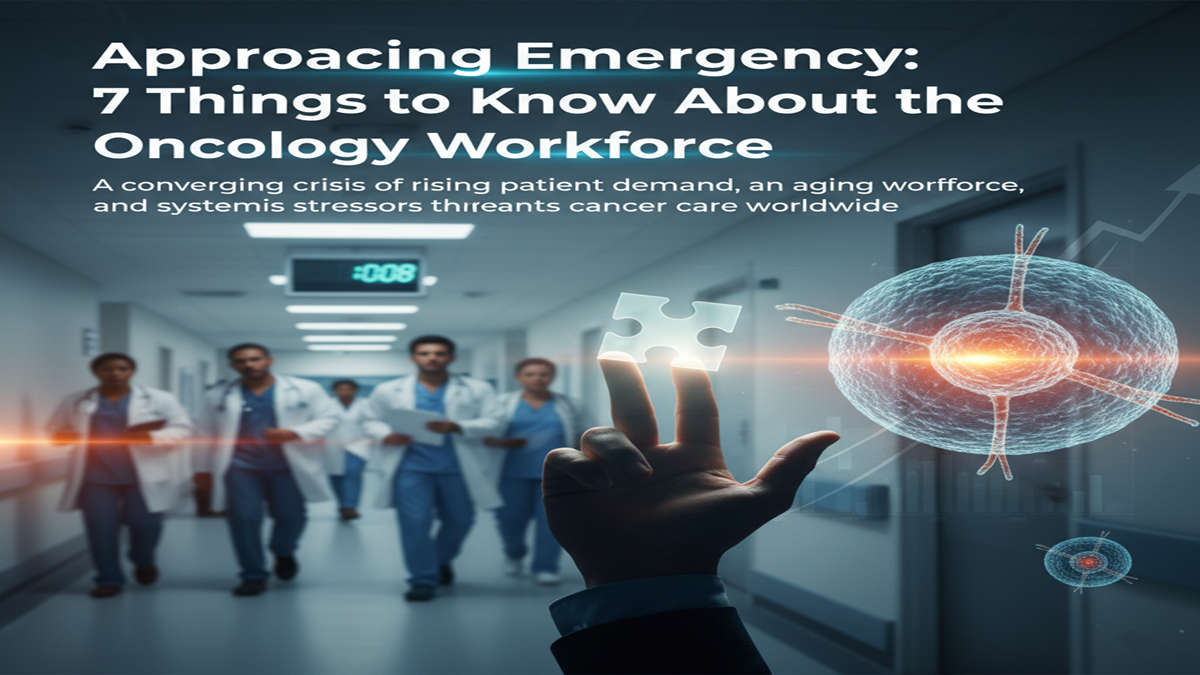 The Approaching Emergency: 7 Things to Know Approximately the Oncology Workforce