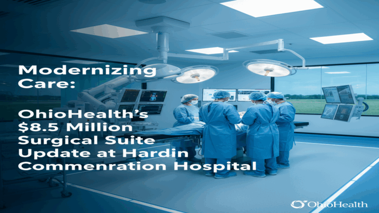 Modernizing Care: OhioHealth’s $8.5 Million Surgical Suite Update at Hardin Commemoration Hospital