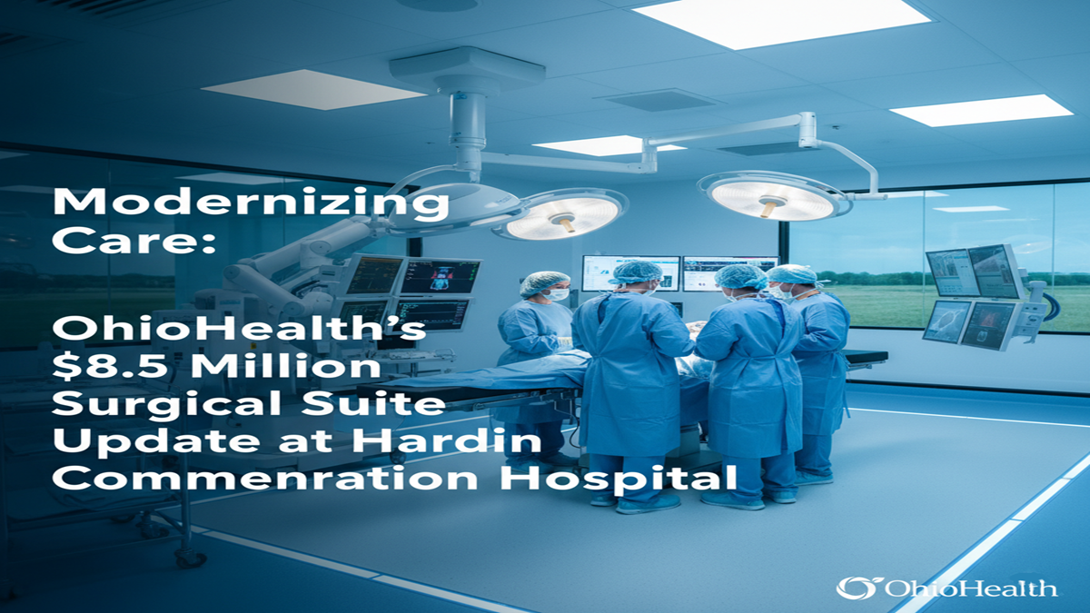 Modernizing Care: OhioHealth’s $8.5 Million Surgical Suite Update at Hardin Commemoration Hospital