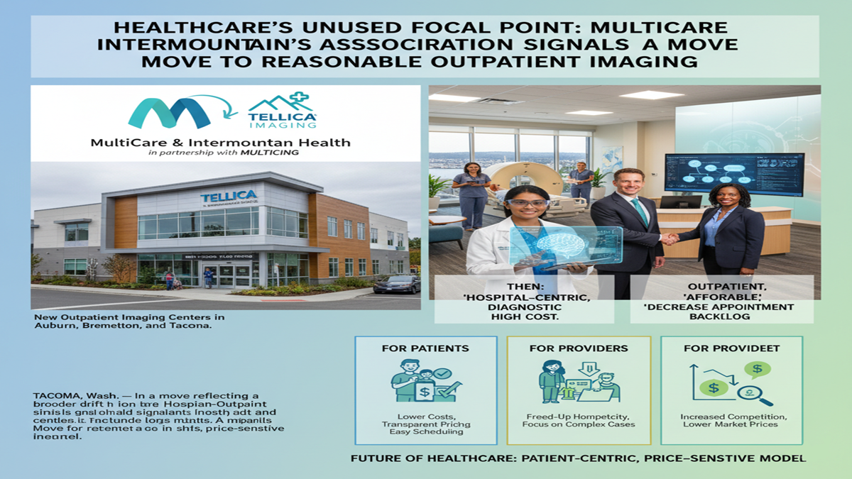 Healthcare’s Unused Focal point: MultiCare and Intermountain’s Association Signals a Move to Reasonable Outpatient Imaging
