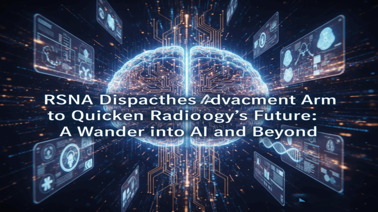 RSNA Dispatches Advancement Arm to Quicken Radiology’s Future: A Wander into AI and Beyond