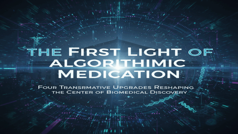 The First light of Algorithmic Medication: Four Transformative Upgrades Reshaping the Center of Biomedical Discovery