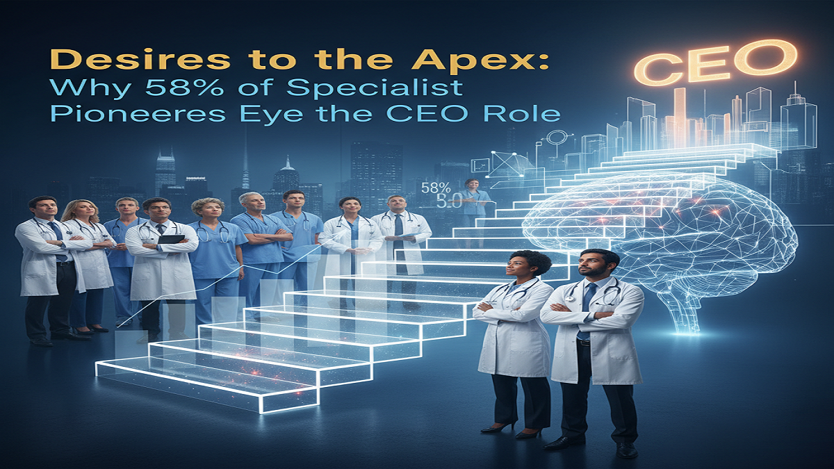 Desires to the Apex: Why 58% of Specialist Pioneers Eye the CEO Role