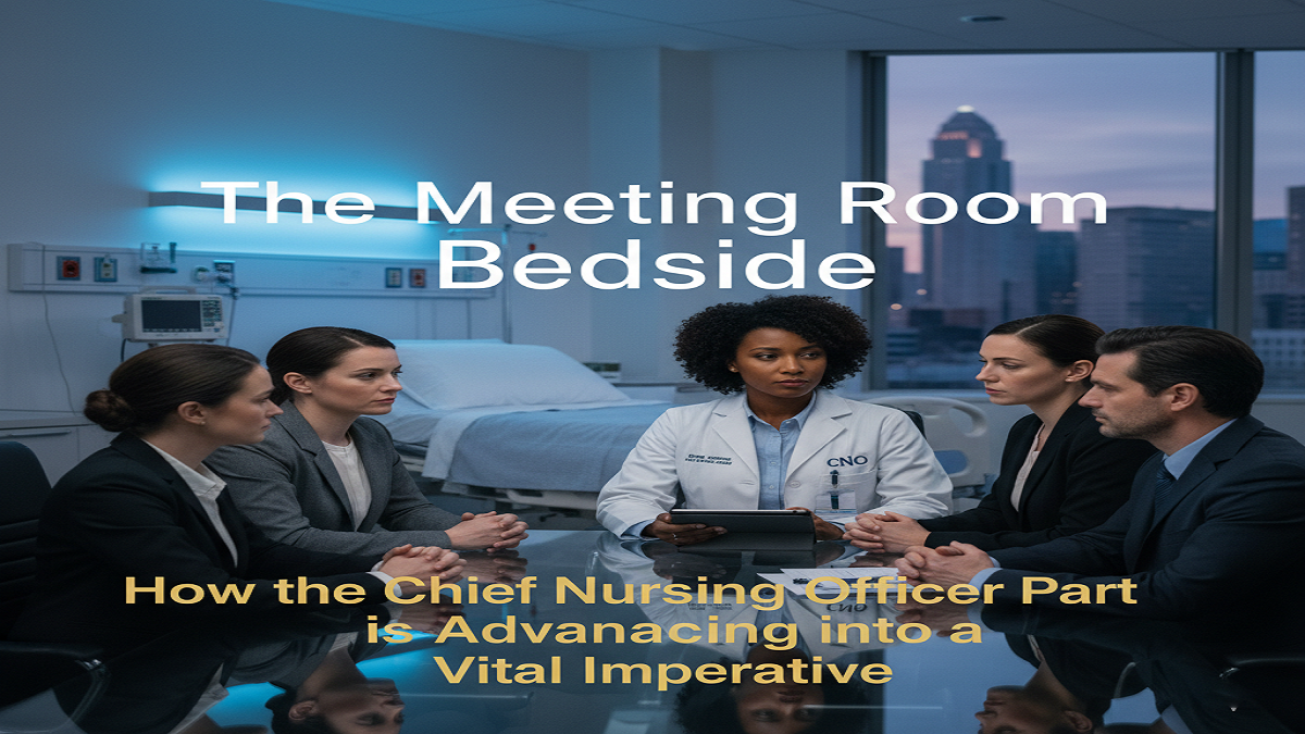 The Meeting room Bedside: How the Chief Nursing Officer Part is Advancing into a Vital Imperative