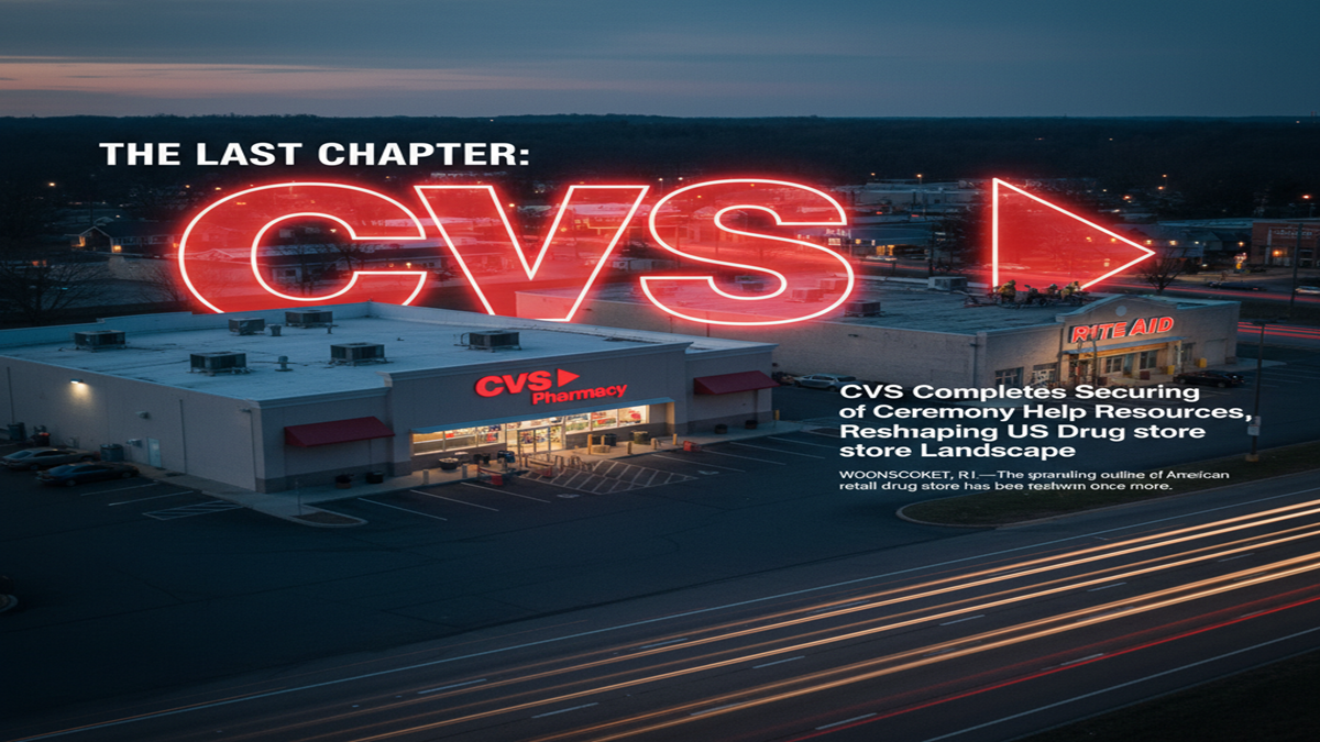 The Last Chapter: CVS Completes Securing of Ceremony Help Resources, Reshaping US Drug store Landscape