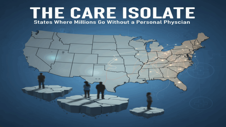 The Care Isolate: States Where Millions Go Without a Individual Physician