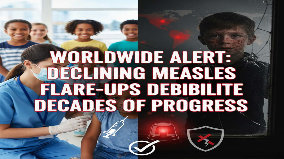 Worldwide Alert: Declining Measles Flare-ups Debilitate Decades of Progress
