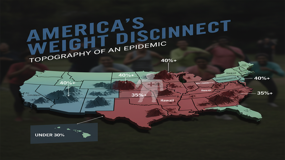 America’s Weight Disconnect: Topography of an Epidemic